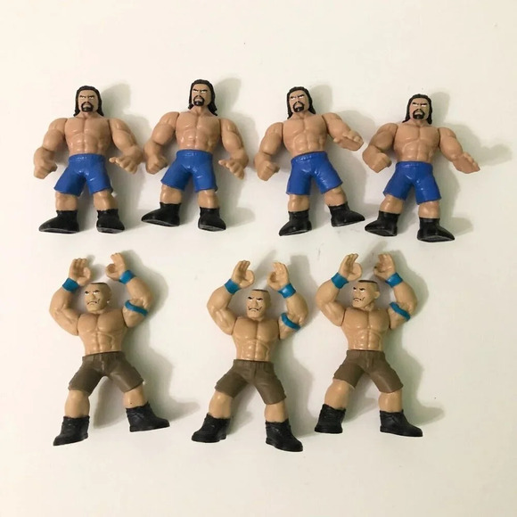 WWE Mighty Minis Wrestling Mini Figures Lot of 19 John Cena Seth Rollins - Picture 10 of 16